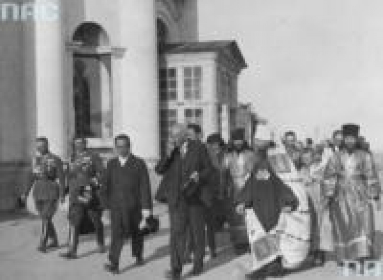 Wizyta prezydenta RP Ignacego Mościckiego na Wołyniu - pobyt w Łucku. 06.1929. Fot. NAC