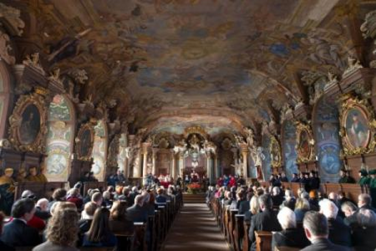 Aula Leopoldyńska Uniwersytetu Wrocławskiego. Fot. PAP/M. Kulczyński