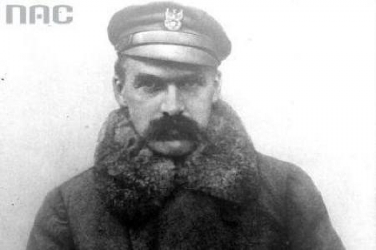 Dowódca I Brygady Legionów Józef Piłsudski. 1914 r. Fot. NAC
