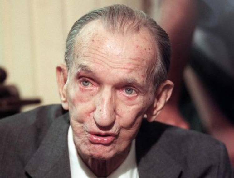 Jan Karski. Fot. PAP/T. Gzell