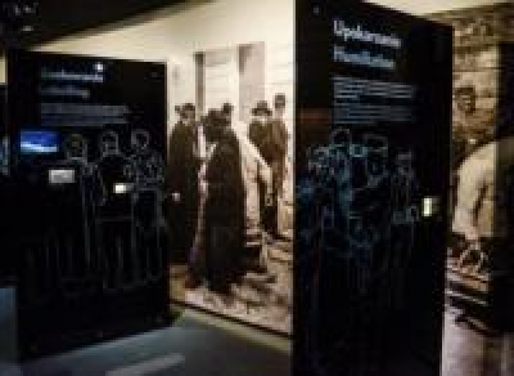 Galeria „Zagłada” w Muzeum Historii Żydów Polskich w Warszawie. Fot. PAP/J. Kamiński