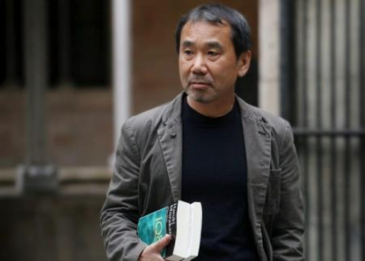 Haruki Murakami. Fot. PAP/EPA