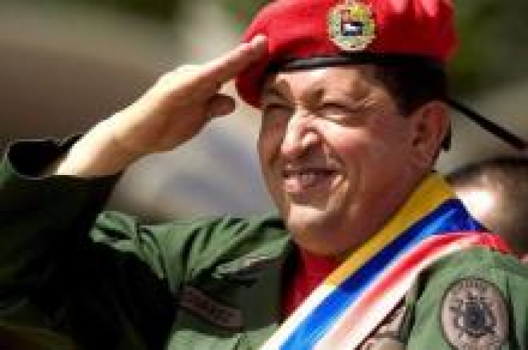 Hugo Chavez. Fot. PAP/EPA