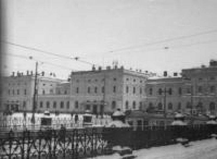 Dworzec Kraków główny 1949 r. Fot. PAP/CAF