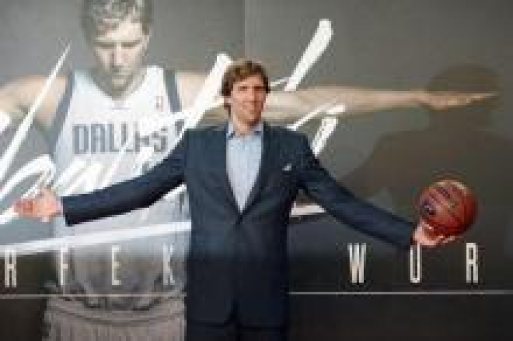 Dirk Nowitzki. Fot. PAP/EPA