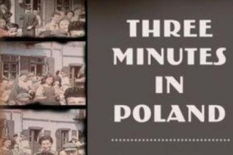 Fragment okładki książki “Three minutes in Poland: Discovering a lost world in a 1938 family film”
