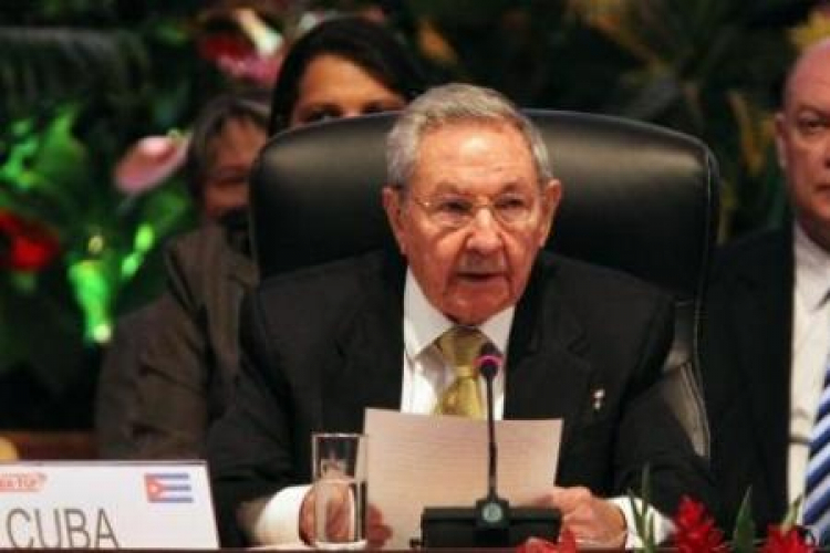 Prezydent Kuby Raul Castro. Fot. PAP/EPA