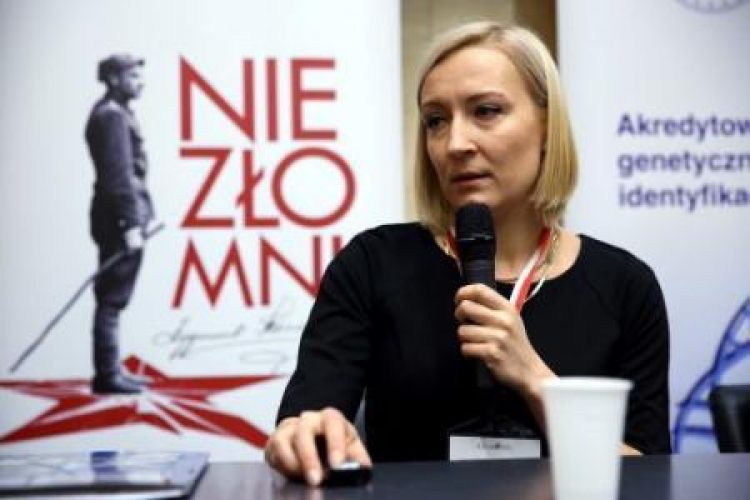 Antropolog, archeolog Katarzyna Kuźniarska. Warszawa, 03.12.2014. Fot. PAP/T. Gzell
