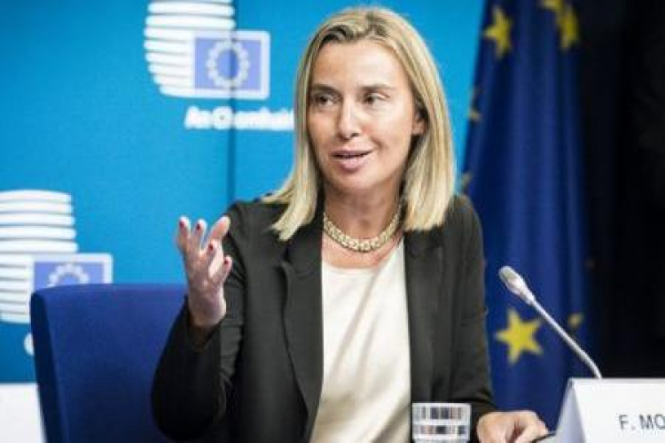 Szefowa unijnej dyplomacji Federica Mogherini. Fot. PAP/W. Dąbkowski