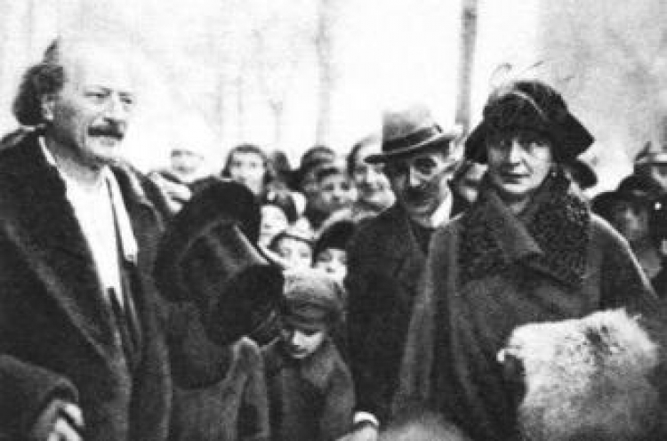 Przyjazd do Poznania Ignacego Jana Paderewskiego. 26 grudnia 1918 r. Fot. PAP/Reprodukcja