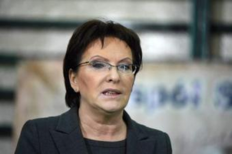Premier Ewa Kopacz. Fot. PAP/G. Michałowski 