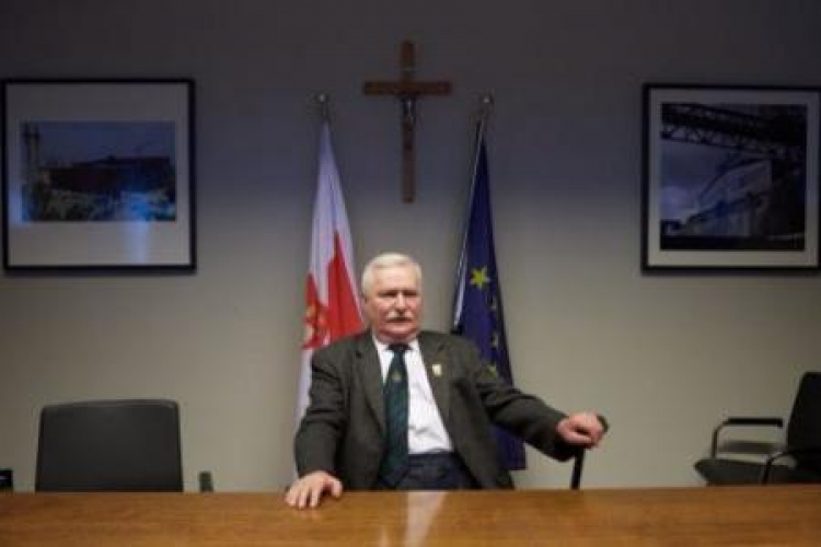 Lech Wałęsa w swoim biurze w Europejskim Centrum Solidarności w Gdańsku. Fot. PAP/A. Warżawa