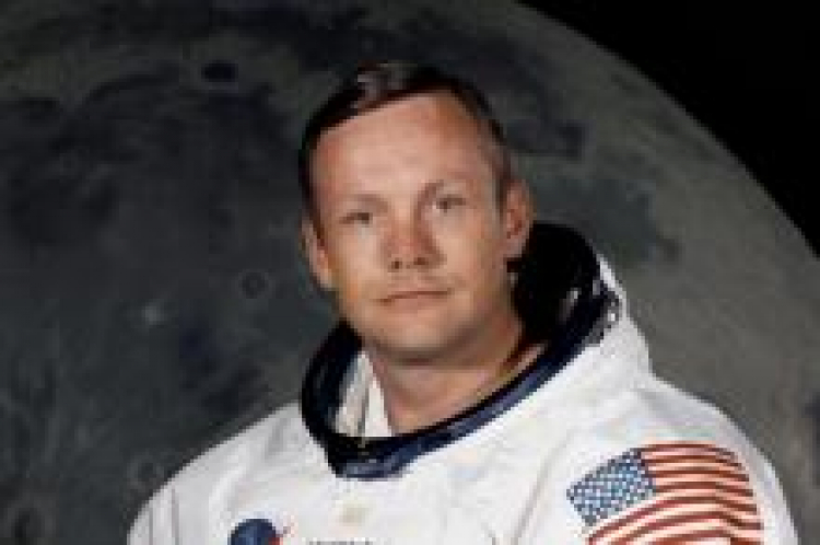 Neil Armstrong. Fot. PAP/EPA