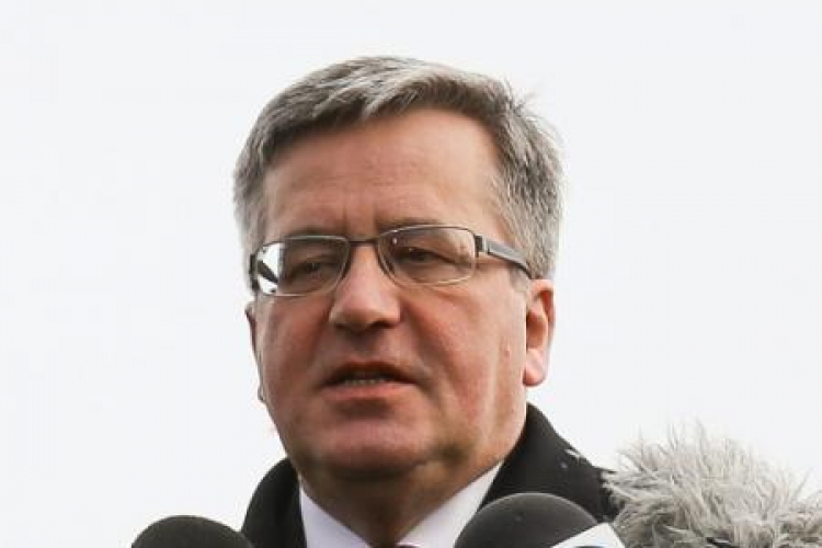 Prezydent Bronisław Komorowski. Fot. PAP/P. Supernak