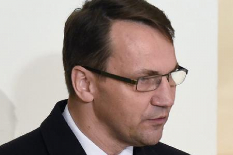 R. Sikorski. Fot. PAP/R. Pietruszka R. Sikorski. Fot. PAP/R. Pietruszka
