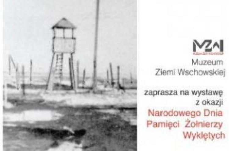 Fragment plakatu wystawy „Sowieckie piekło 1939–1956”