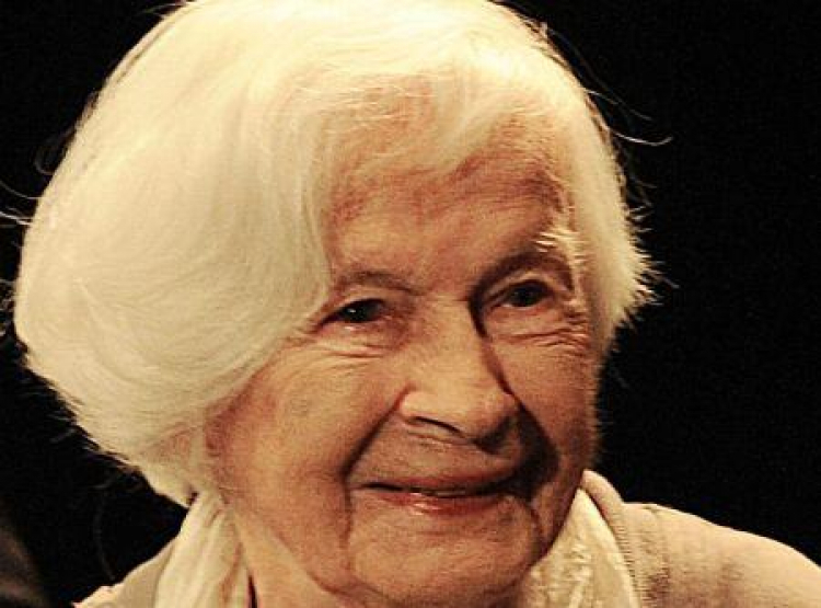 Danuta Szaflarska. Fot. PAP/A. Rybczyński Danuta Szaflarska. Fot. PAP/A. Rybczyński