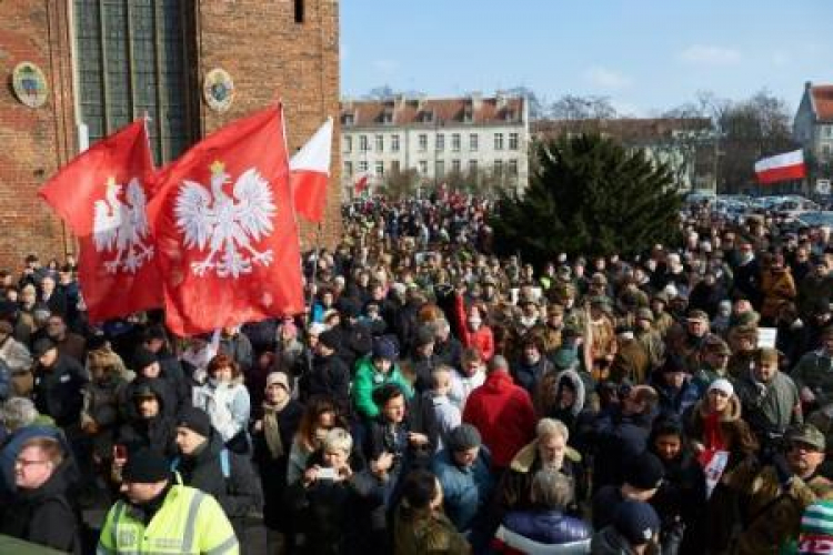 Krajowa Defilada Pamięci Żołnierzy Niezłomnych w Gdańsku. Fot. PAP/A. Warżawa