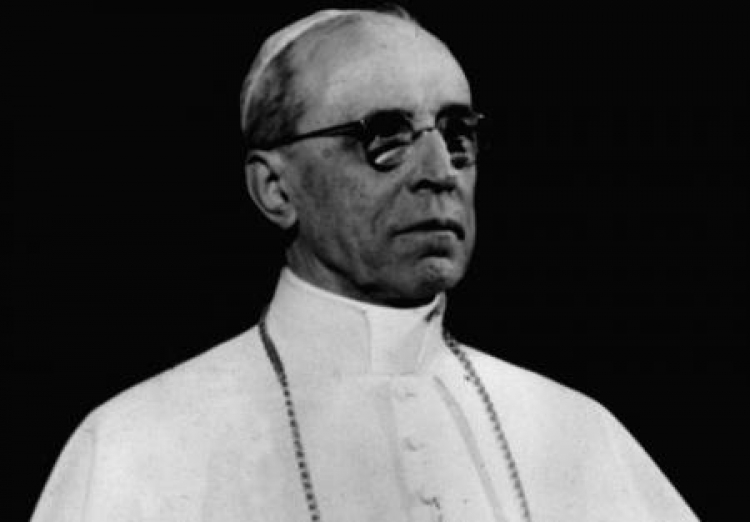 Papież Pius XII. Fot. PAP/CAF/Reprodukcja