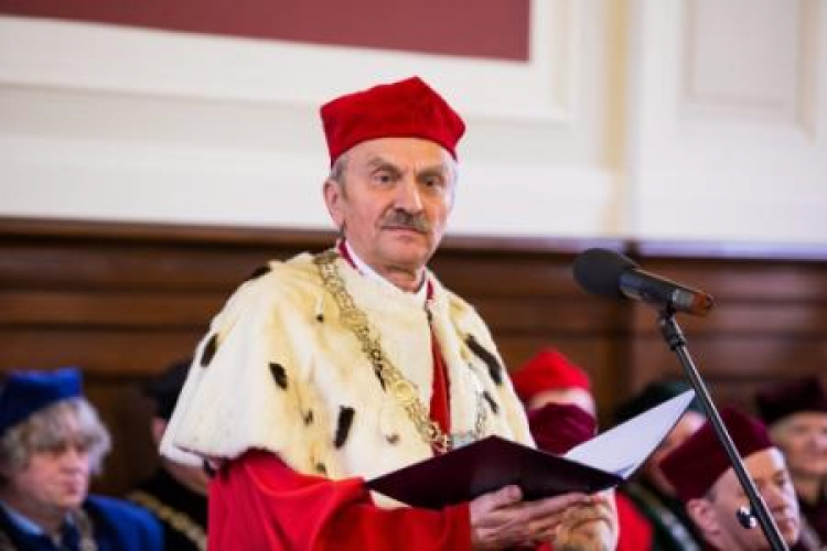 Rektor UAM prof. Bronisław Marciniak Fot.PAP/M. Zakrzewski