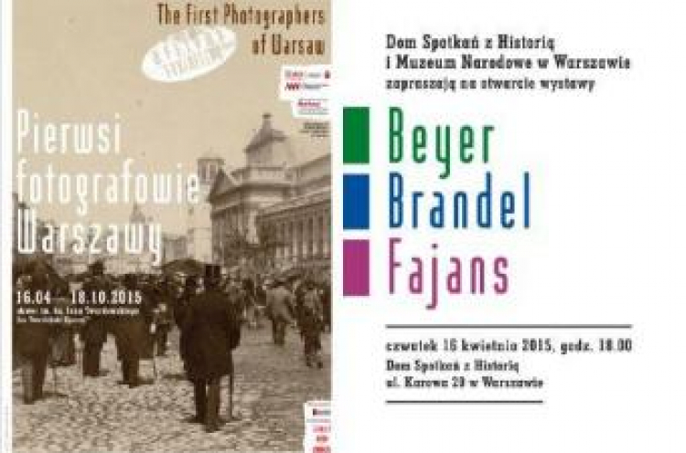 Wystawa „Pierwsi fotografowie Warszawy. Beyer, Brandel, Fajans”