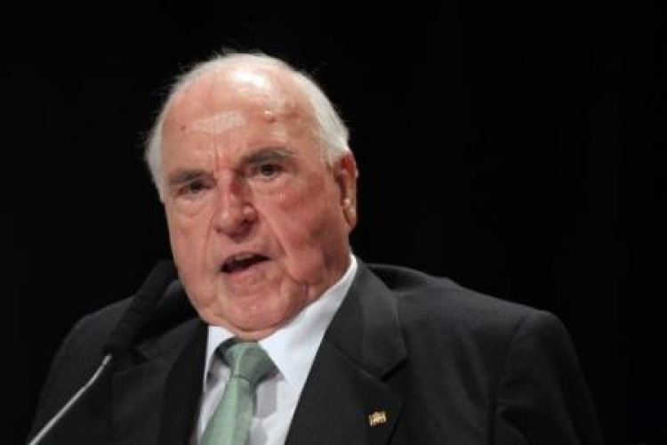 Były kanclerz Niemiec Helmut Kohl  Fot. PAP/EPA