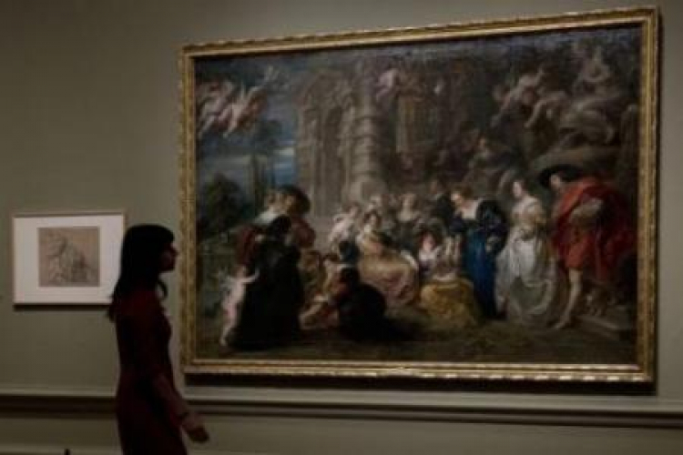 Wystawa „Rubens i jego dziedzictwo” w Królewskiej Akademii Sztuki w Londynie. Fot. PAP/EPA