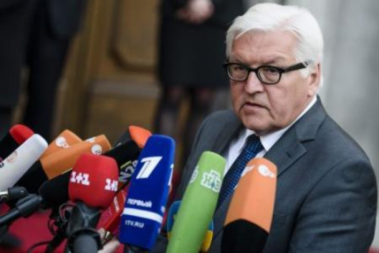 Szef niemieckiego MSZ Frank-Walter Steinmeier. Fot. PAP/EPA