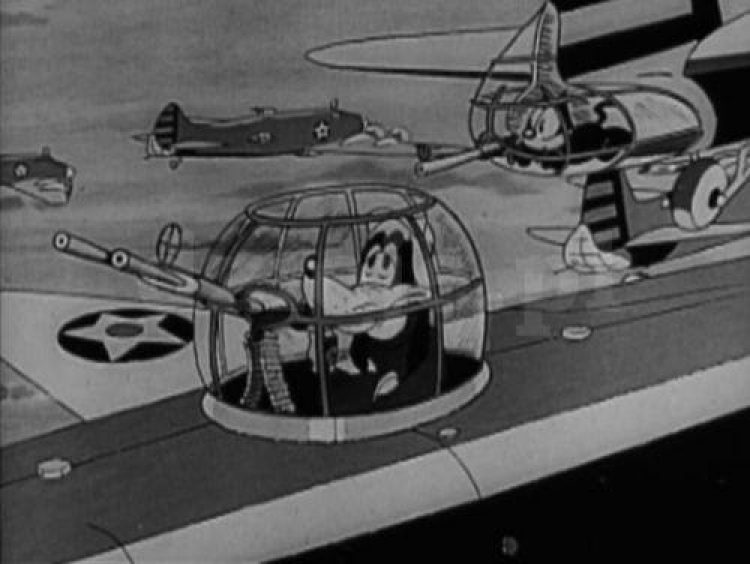 Kadr z filmu „Nimbus wyzwolony”. Reż. R. Jeannin. Francja 1943. Źródło: Filmoteka Narodowa