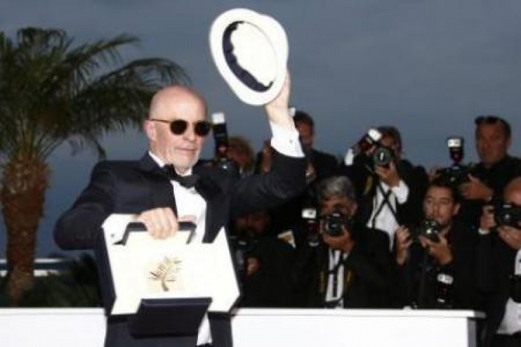 Francuski reżyser Jacques Audiard zdobywca Złotej Palmy. Fot. PAP/EPA