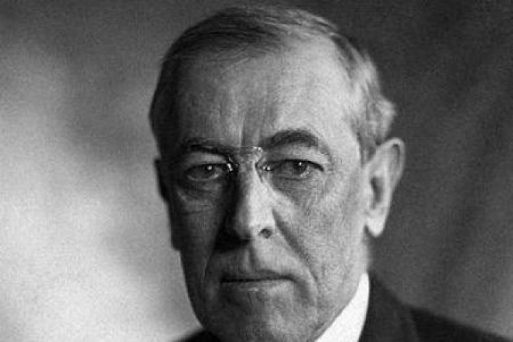 Prezydent Stanów Zjednoczonych Thomas Woodrow Wilson. Źródło: Biblioteka Kongresu USA 
