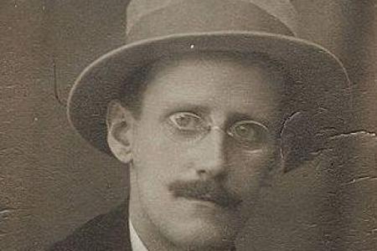 James Joyce. 1915 r. Źródło: Wikimedia Commons