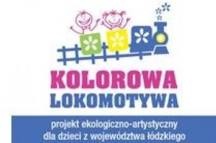 Kolorowa lokomotywaq