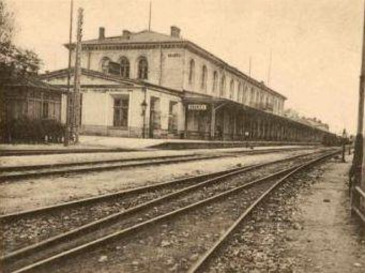 Dworzec kolejowy Sosnowiec Maczki. Źródło: Wikimedia Commons