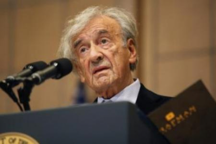 Prof. Elie Wiesel Fot.PAP/EPA