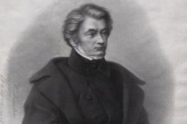 Adam Mickiewicz - portret W. Durmiera z 1861 r. Źródło: BN Polona