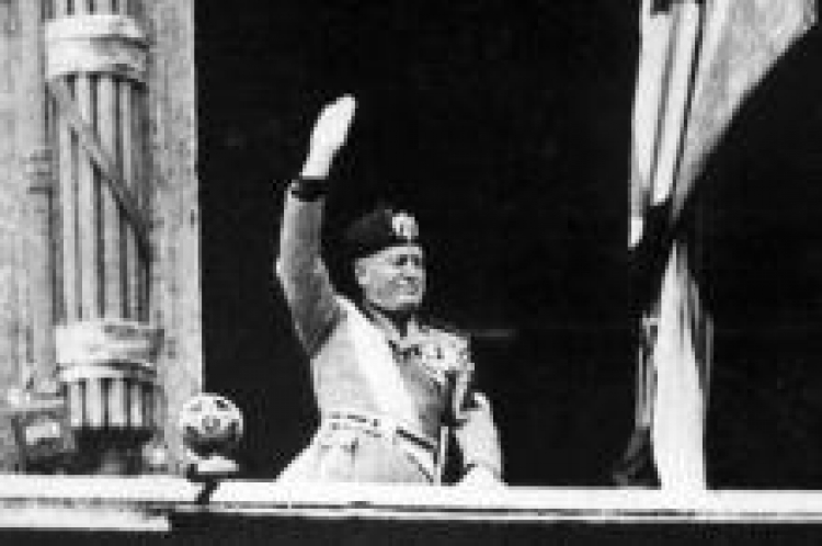 Benito Mussolini. Fot. PAP/EPA