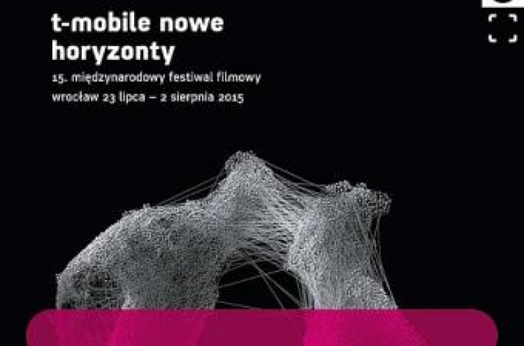 Plakat 15 edycji Festiwalu Nowe Horyzonty