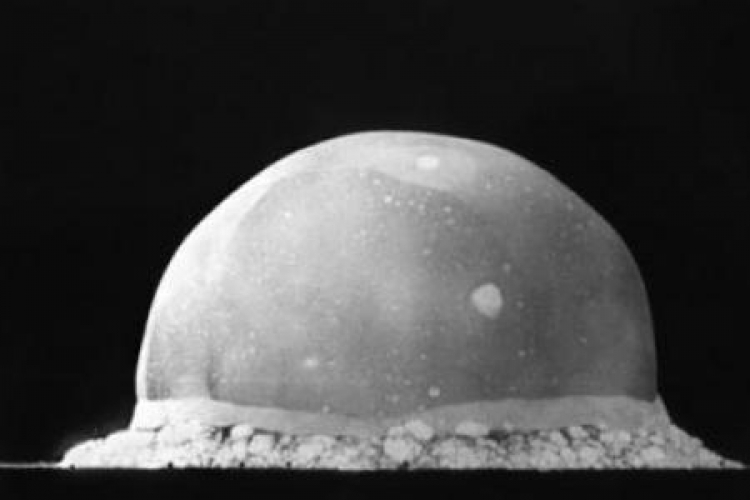 Trinity - test broni atomowej. Źródło: Wikipedia Commons