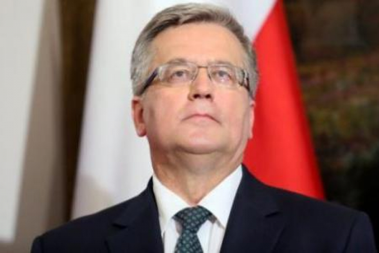 Prezydent Bronisław Komorowski. Fot. PAP/L. Szymański