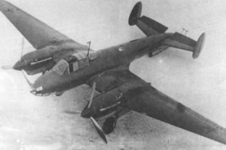 Myśliwsko-bombowy Pe-2. Źródło: Wikipedia Commons