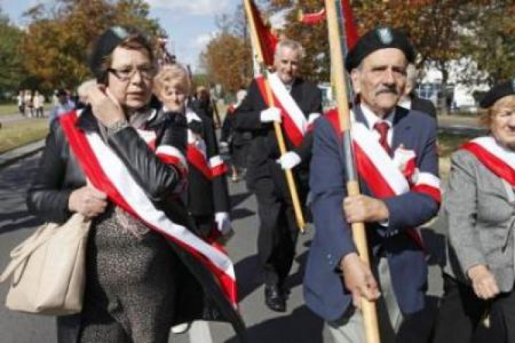 Ulicami Białegostoku przeszedł XV Międzynarodowy Marsz Żywej Pamięci Polskiego Sybiru. Fot. PAP/A. Reszko