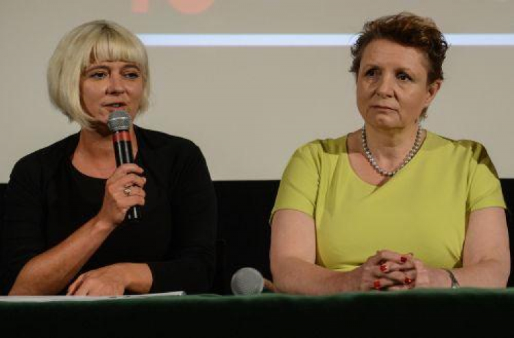 Dyrektor PISF Agnieszka Odorowicz i minister kultury Małgorzata Omilanowska. Fot. PAP/J. Kamiński