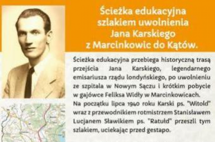 Ścieżka turystyczno-edukacyjna upamiętniająca szlak uwolnienia i ucieczki Jana Karskiego