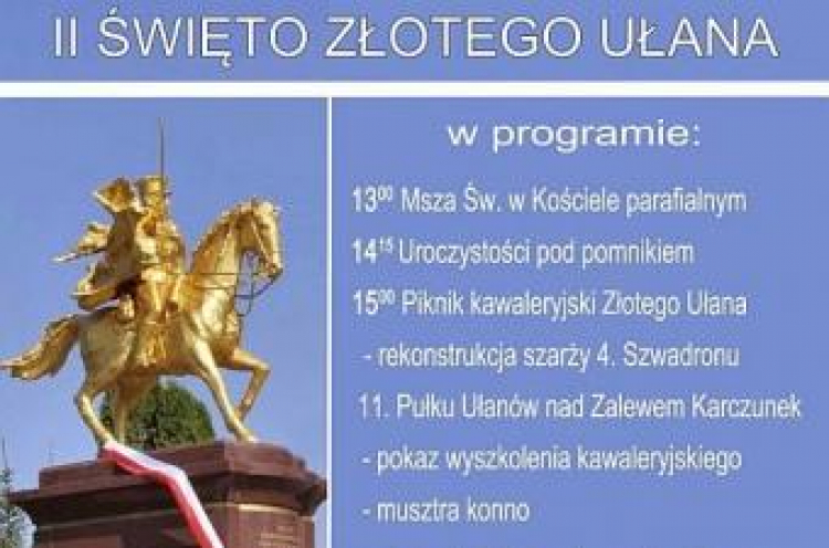 Plakat "Święta Złotego Ułana"