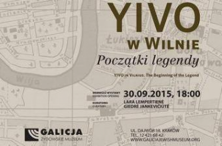 Wystawa „YIVO w Wilnie: początki legendy”