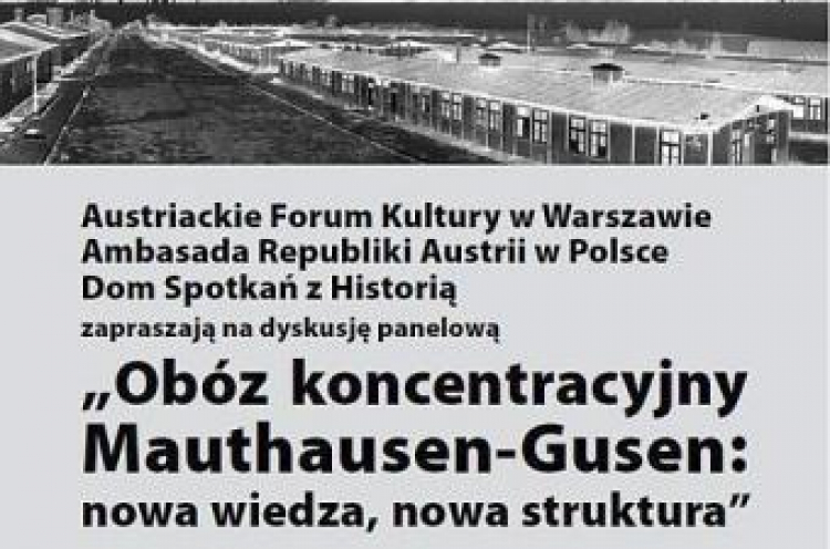 Fragment zaproszenia na debatę „Obóz koncentracyjny Mauthausen & Gusen: nowa wiedza, nowa struktura”