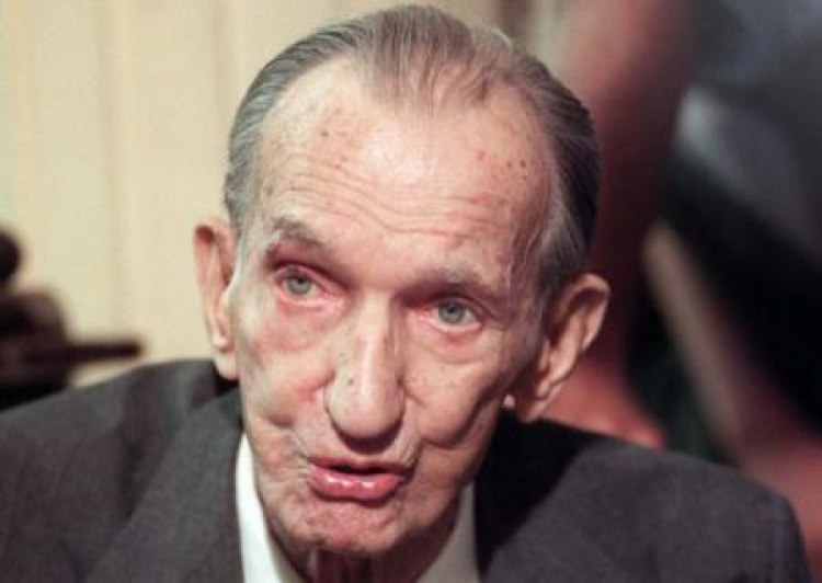 Jan Karski. Fot. PAP/T. Gzell