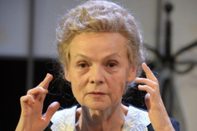 Ewa Wencel jako Maria Skłodowska Curie. Fot. PAP/A. Rybczyński
