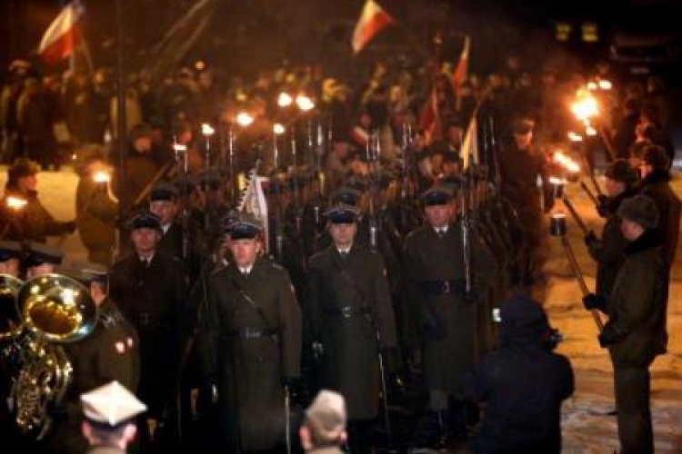 Obchody 153. rocznicy powstania styczniowego w Warszawie. Fot. PAP/L. Szymański